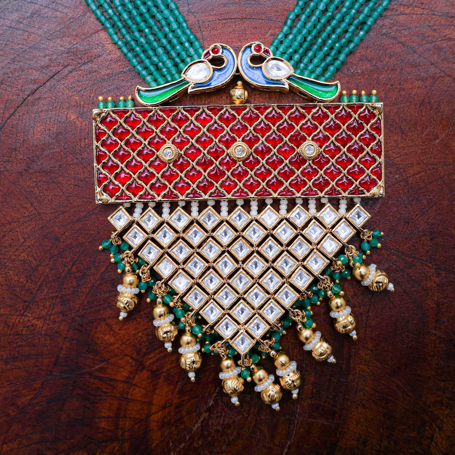 TEMPLE NECKLACE SET VPS163