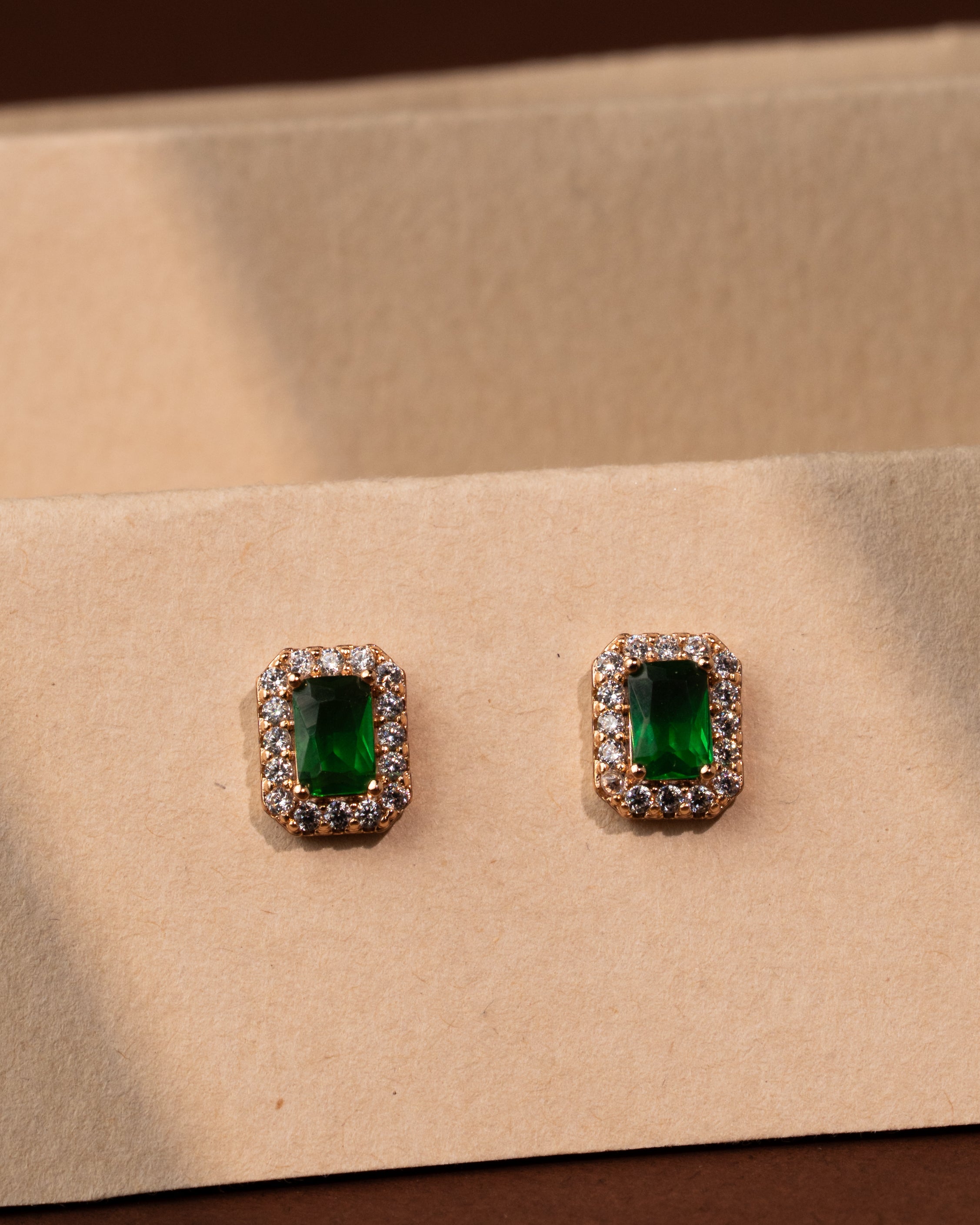 Pink Elegance Stud Earrings