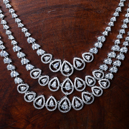 ZiRCON NECKLACE SET R3NS1