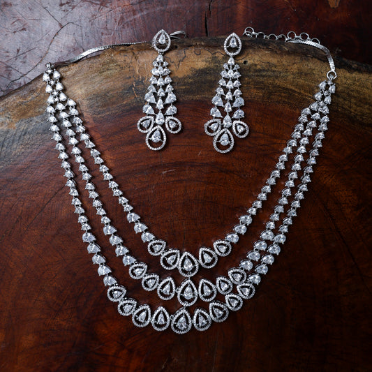 ZiRCON NECKLACE SET R3NS1