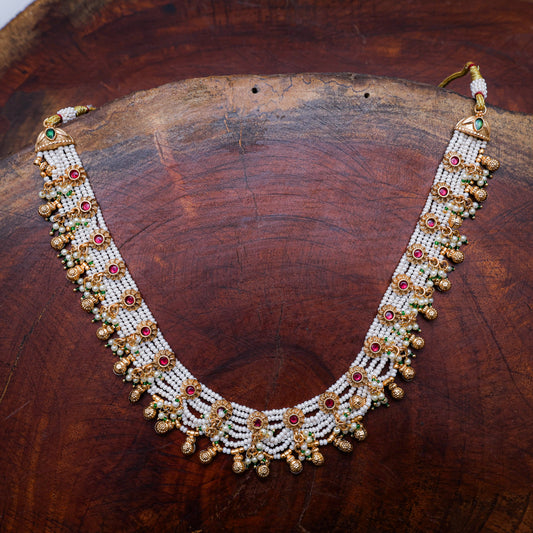 ANTIQUE NECKLACE SET RJN56