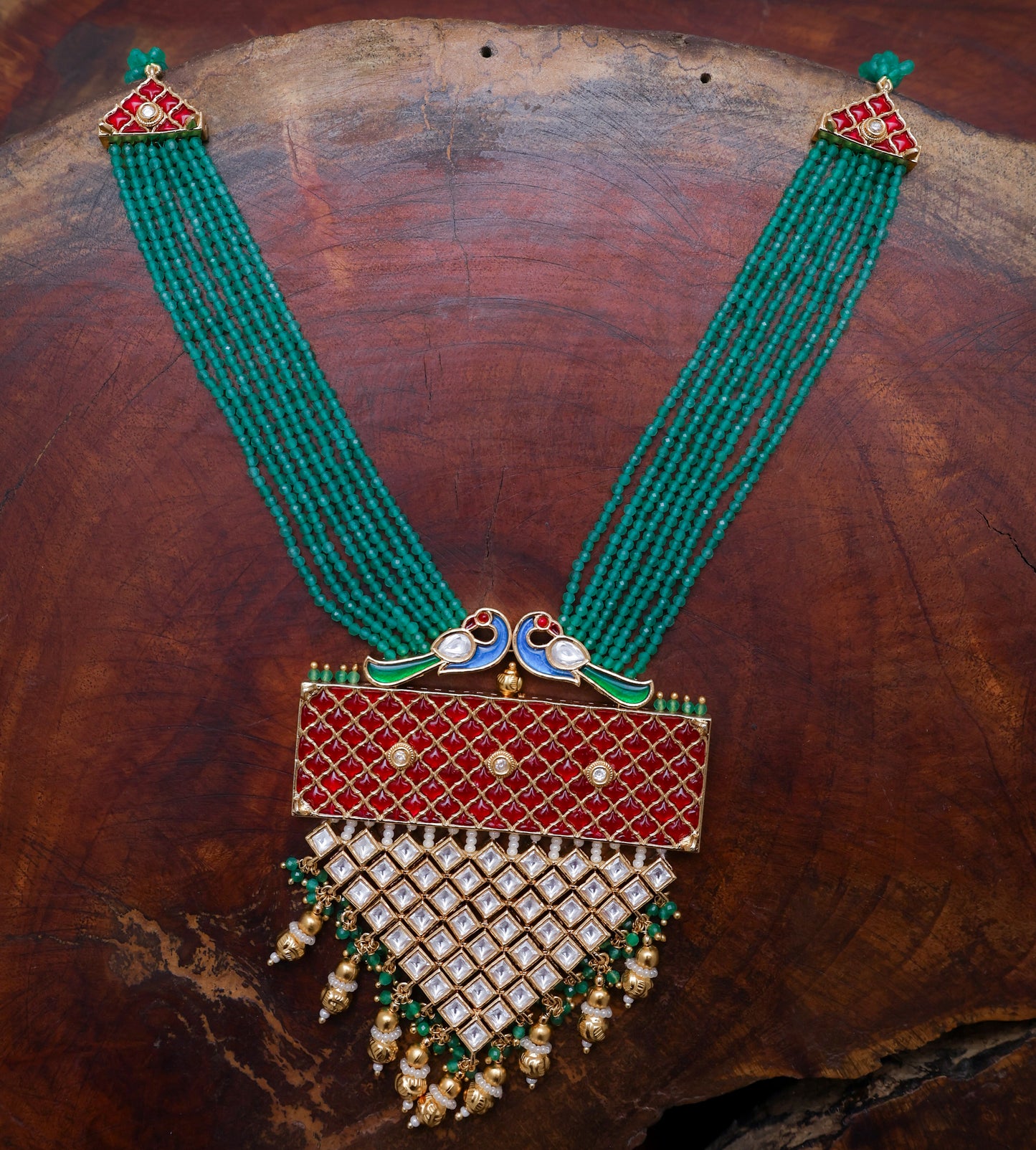TEMPLE NECKLACE SET VPS163