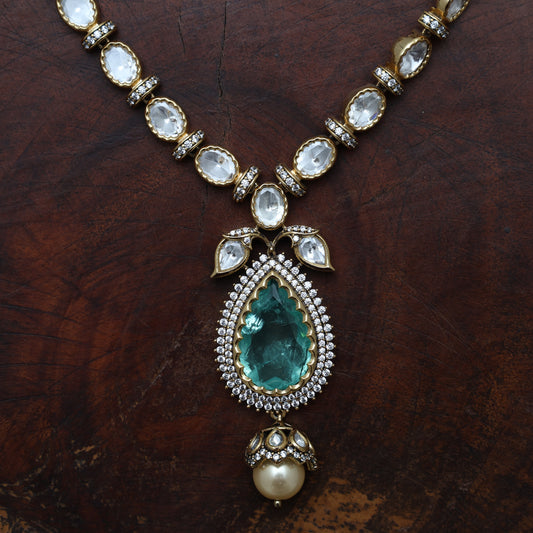 KUNDAN NECKLACE SET CYP937