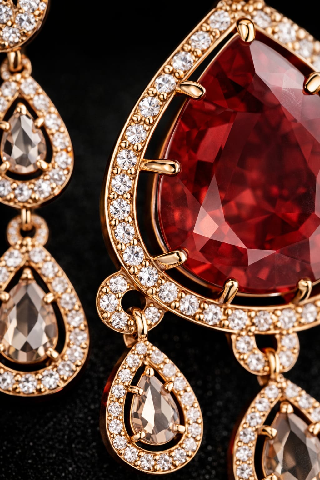 Luxury Zircon Drop Dangler Earrings